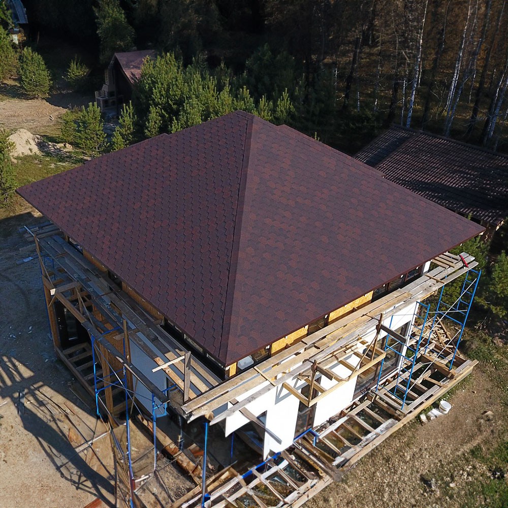 Шатровая крыша в Красном Холме и Тверской области